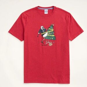 LAST CHANCE‼️ Brooks Brothers Red Holiday Graphic Tee
